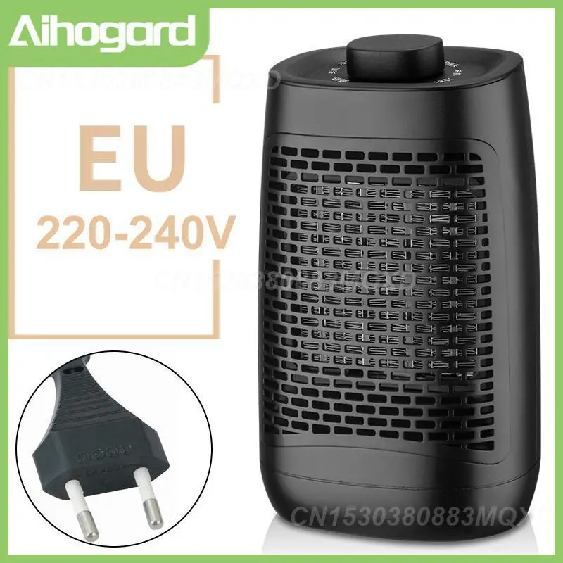 

1200 Вт портативный Электрический мини-вентилятор, обогреватель пространства, зимний теплый стол для дома и офиса, вилка стандарта США, керам...