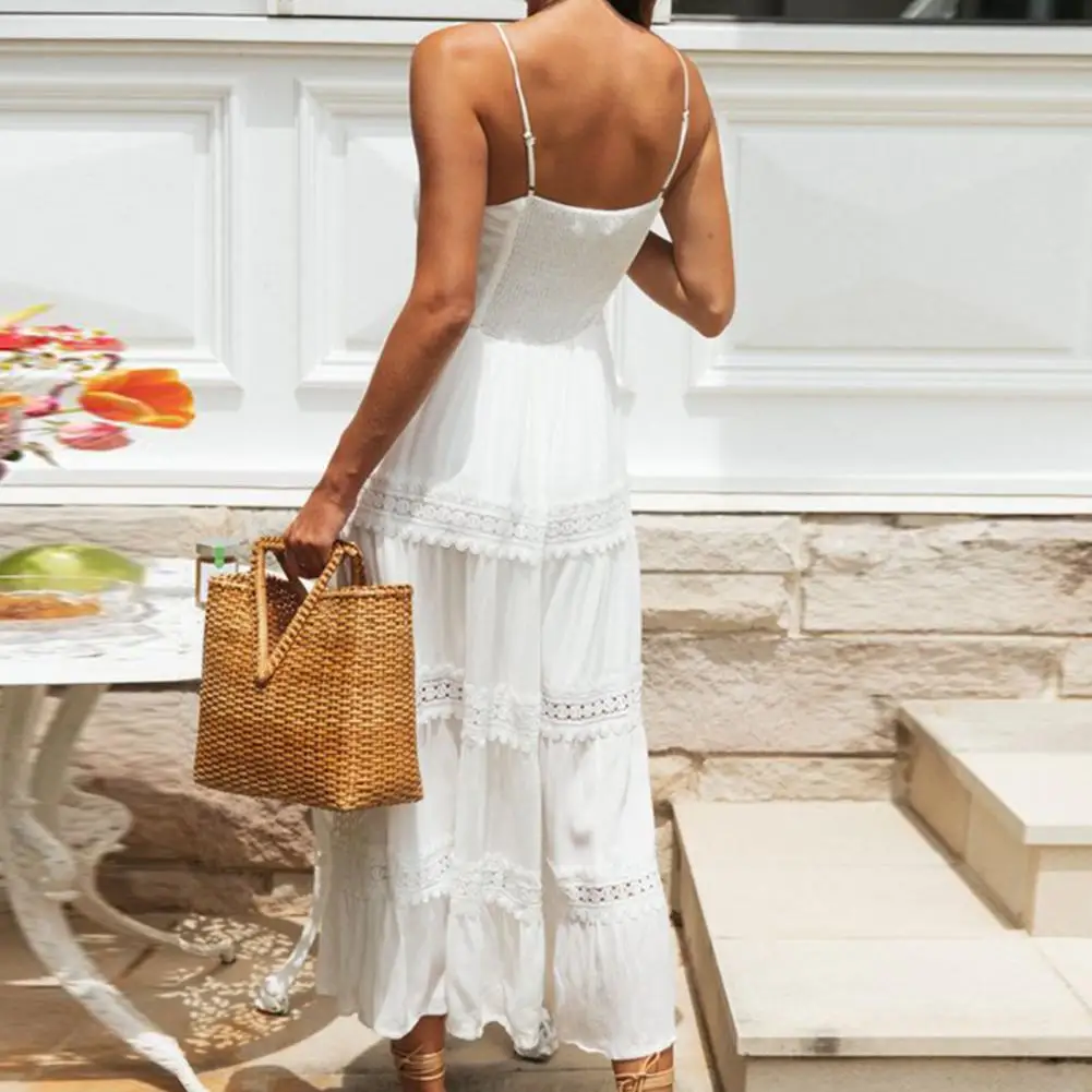 

Premium Solid Color Casual Dress Long Dress All-match Lightweight