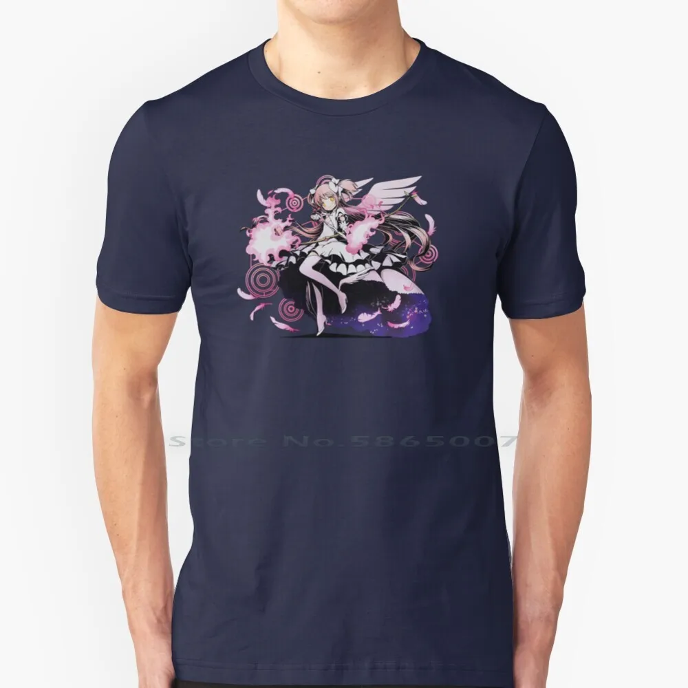 

Футболка с надписью God Madoka, 100% хлопок, большие размеры 6xl