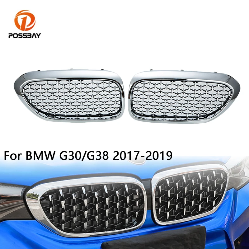 

Решетки для Bmw 5 Series G30 G38 2017 2018 2019, 2 шт.