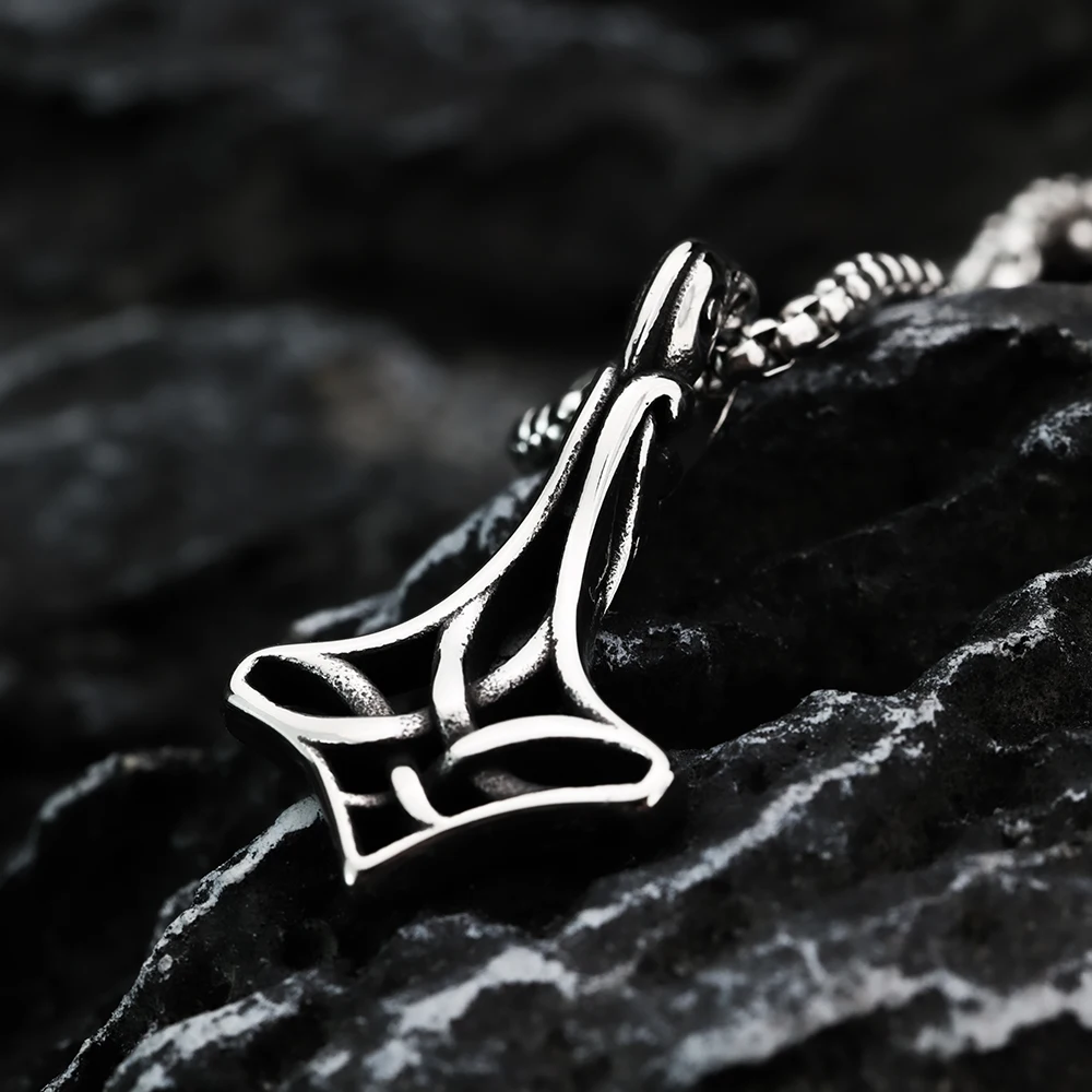 Викингская ворона уникальный стиль универсальная Подвеска из титанового сплава