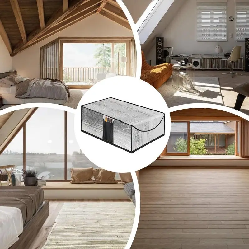 Изоляционная крышка для лестницы на чердаке алюминиевая изолированная молнии