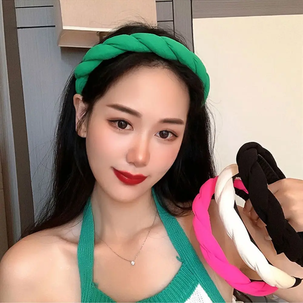 

Headdress Hair Accessories Elegant Women Twist Non-slip Hair Band Hairbands Hair Hoop Headband