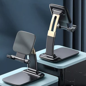 Desk  Phone Holder For iPhone iPad Tablet Adjustable Foldable Phone Desktop Holder Stand Portable Mobile Bracket