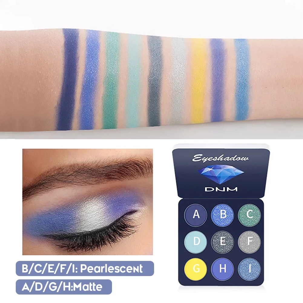 Палитра теней для век 9 цветов