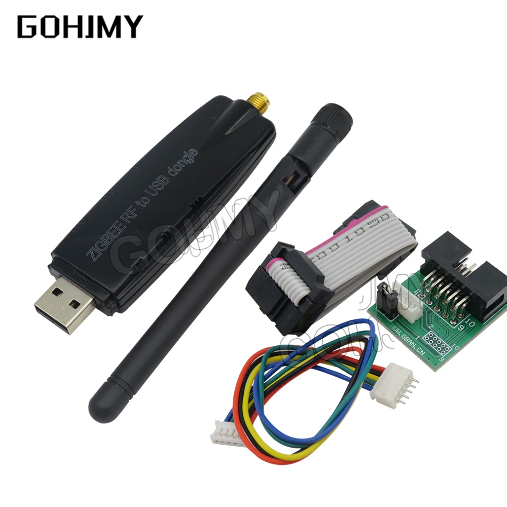 ZigBee RF-USB (CC2530 CC2531 CC2591) RF переключатель USB прозрачный последовательный порт оборудование для передачи данных ZigBee с отладчивателем