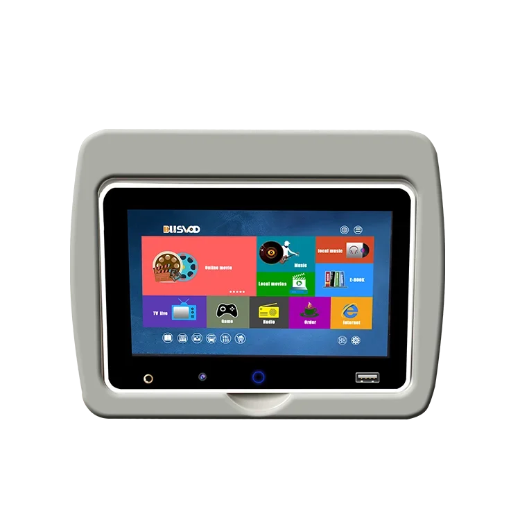 Развлекательная система Android Bus VOD спинка сиденья тренера многофункциональный Wi-Fi