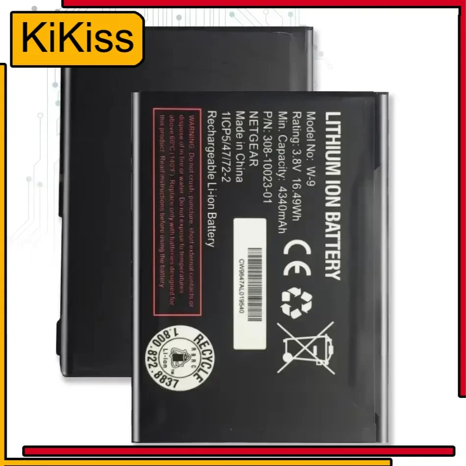 В-9 4340 мАч Сменный аккумулятор для мобильного телефона NETGEAR AirCard AC810S AC815 Verizon