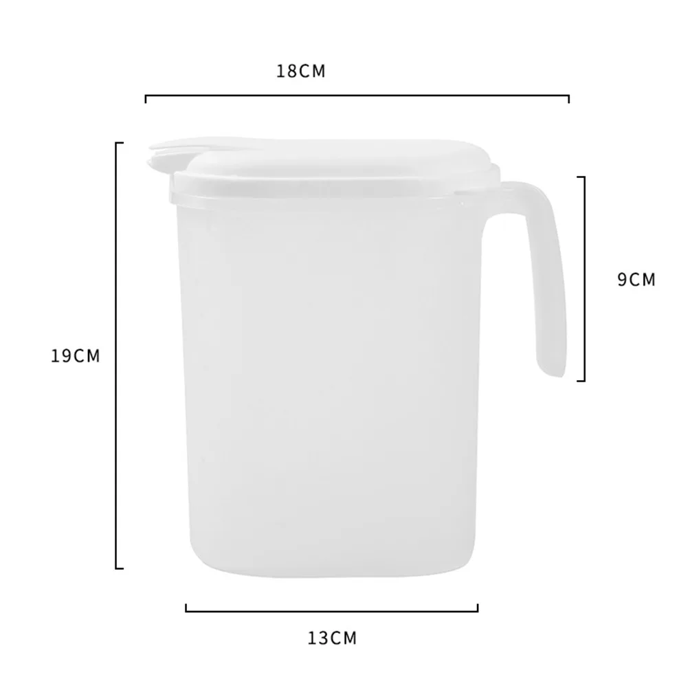 

Kettle Plastic Jug Plastic Summer 1.8Litre 125g 18*19*13cm 1Pcs Container Jug With Lid Juice Milk Drinks Brand New