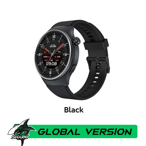 Глобальная версия Black Shark A3 1,53-дюймовый дисплей через 240 циферблатов 3ATM, срок службы 14 дней, 120+ спортивных режимов, мониторинг здоровья