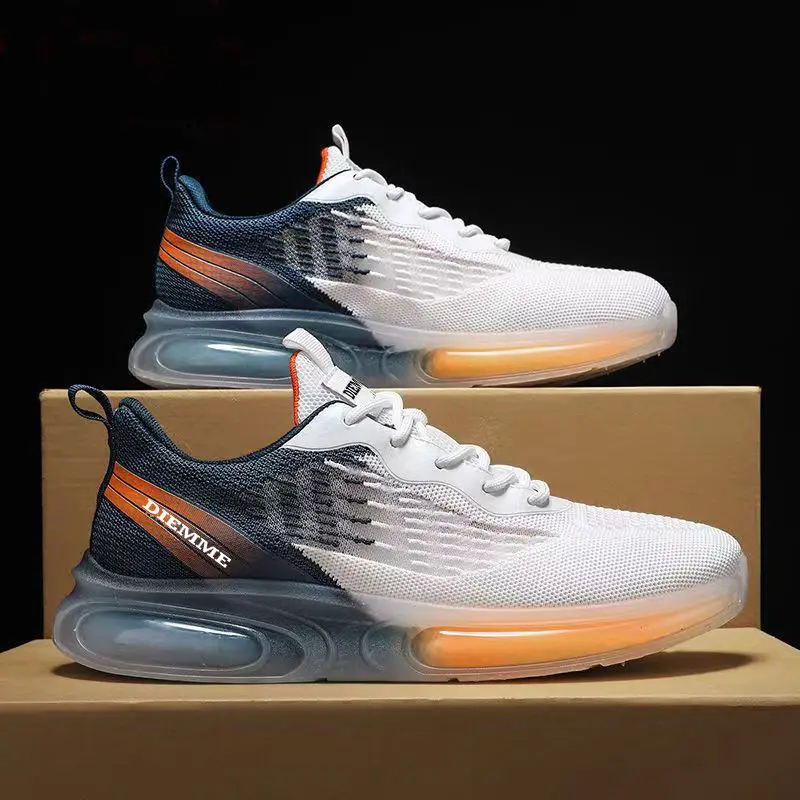 Men's Breathable Comfortable Casual Sneakers Adult Teenagers Outdoor Running Shoes Walking Shoes School Sports Shoes 39-44