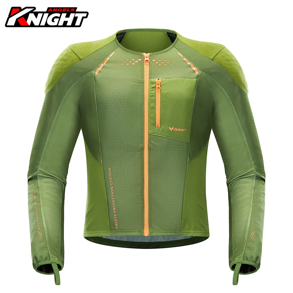 

DUHAN Motorcycle Soft Armor 3D Mesh Summer Breathable Moto Protective Clothing CE Certified Protective Gear Motorcycle Jacket