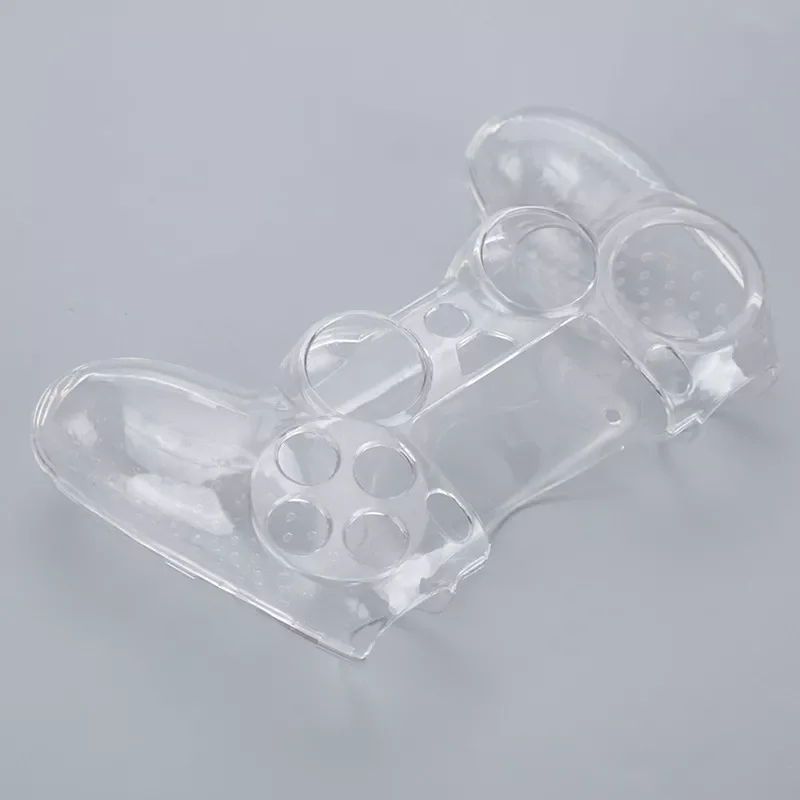 

15.5*11*5.5CM Soft Transparent Hard PC Protector Clear Cover Skin Case for PS4 Controller