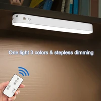 led night light 3colors usb charging stepless dimming eye protection table lamp magnetically dormitory bedside lamp reading lamp