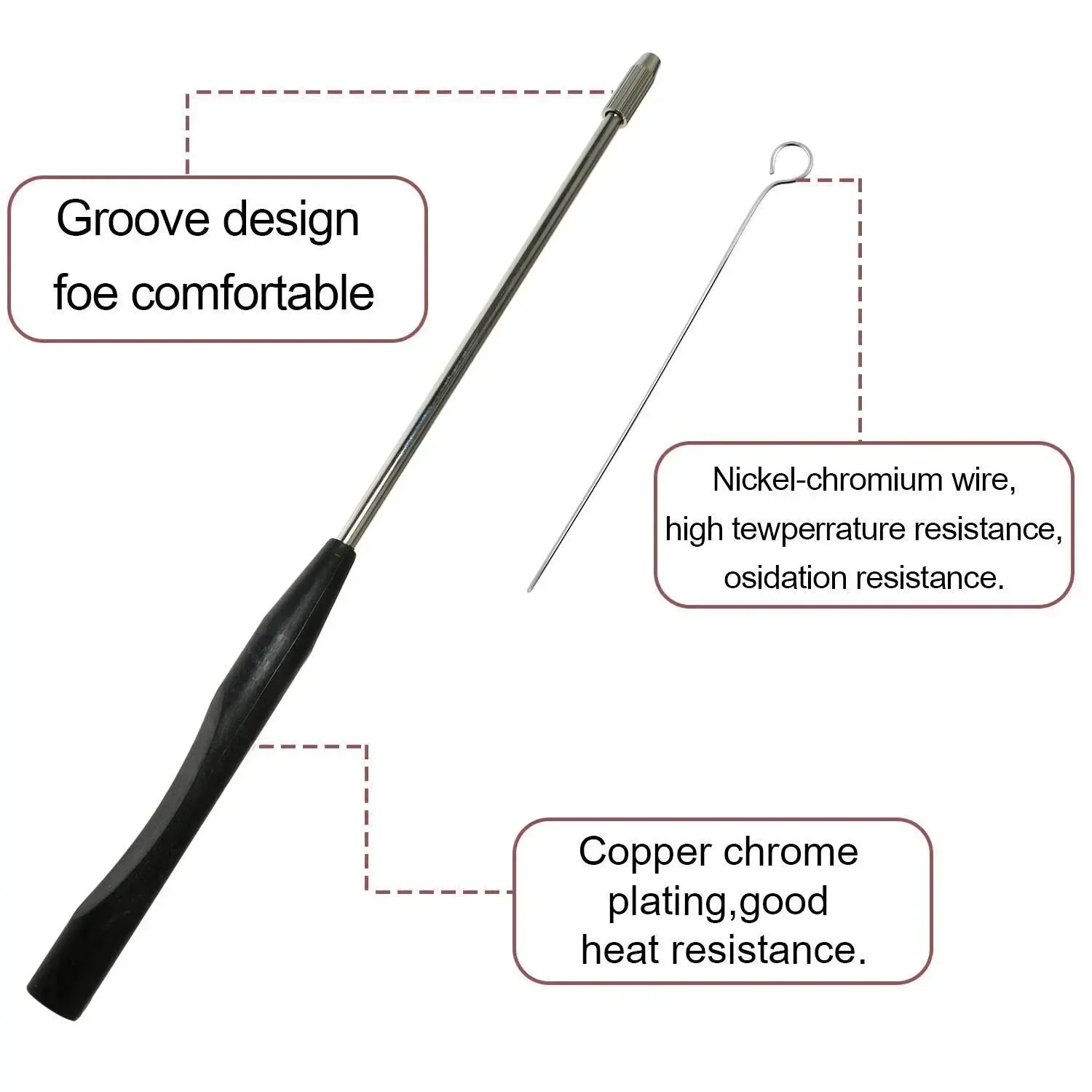 Совершенно новый высококачественный стержень для прививки + 50 нихромовое кольцо