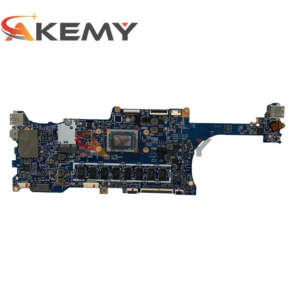 L19573-601 448.0EC05.0021 17885-2 материнская плата для ноутбука HP X360 13-AG 13M-AG с/Ryzen 5 L19573-001 8GB-RAM |
