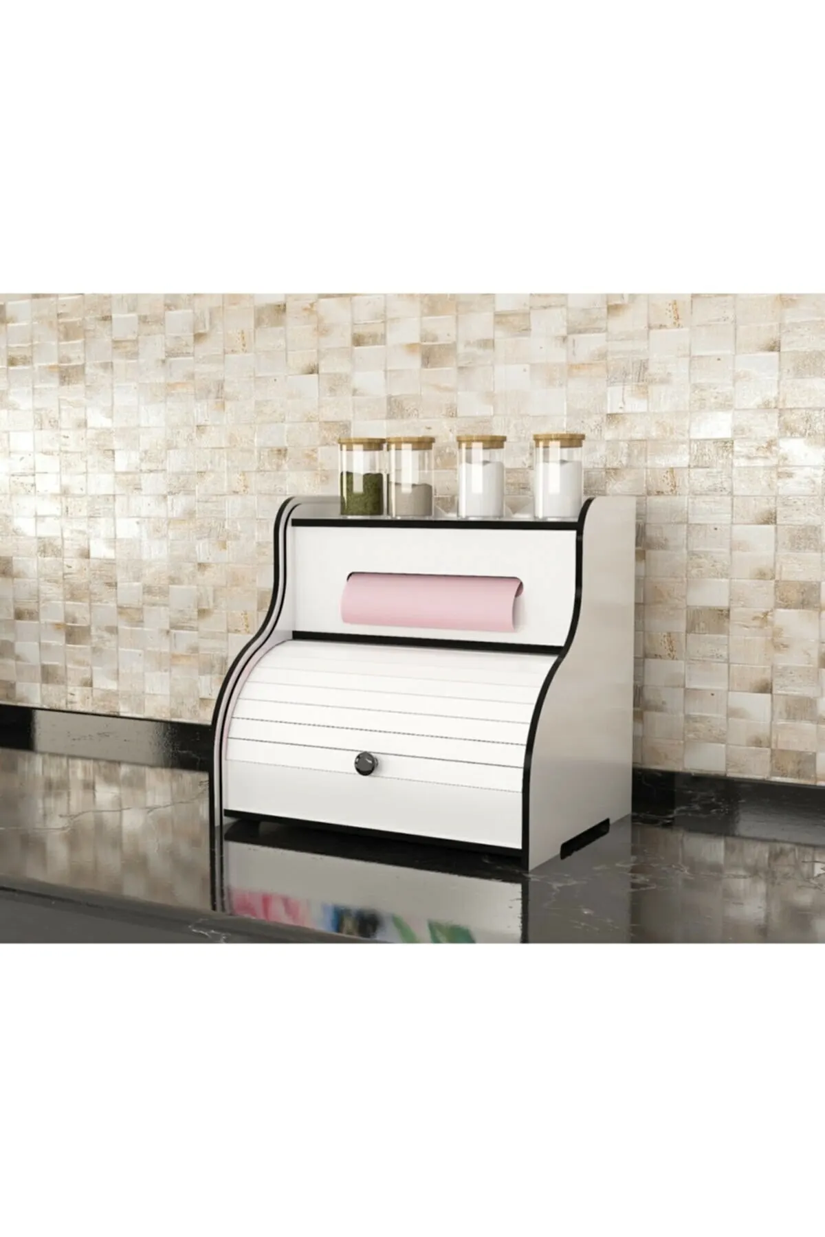 Многофункциональный деревянный кухонный органайзер коробка для хранения хлеба