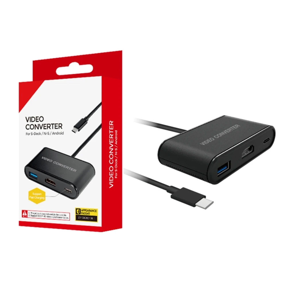 1080p TV Video Converter for Switch OLED for SteamDeck Conso