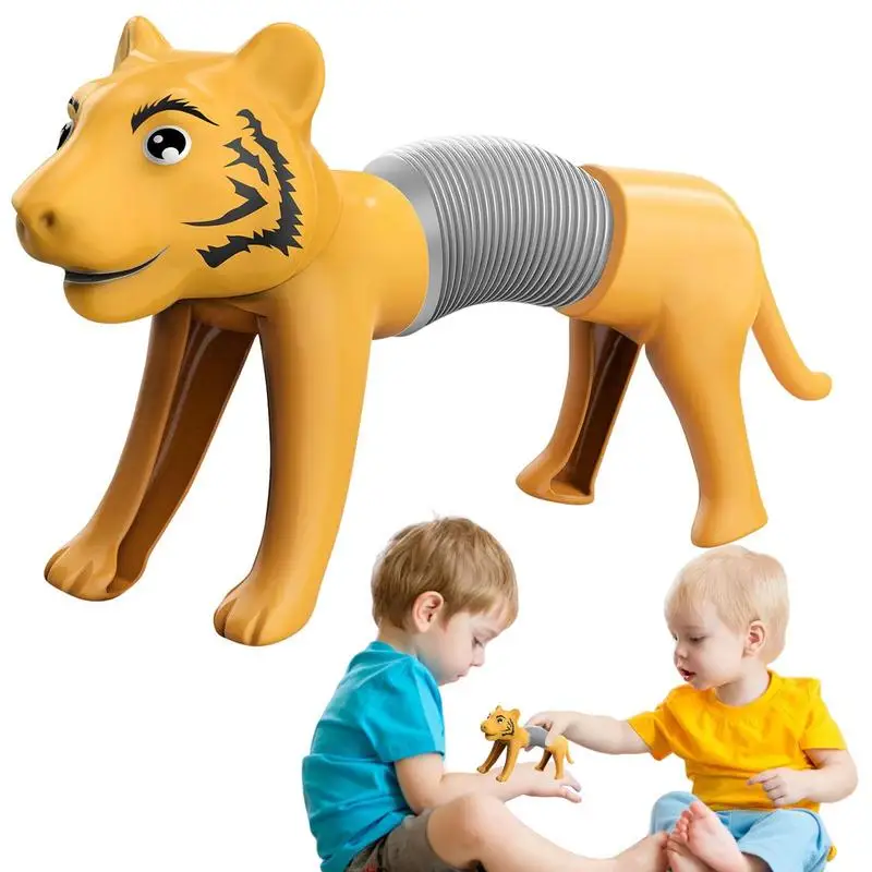 

Трубки с тигром, сенсорные трубки для малышей, мини-забавные сенсорные игрушки, игрушка для снятия стресса, успокаивающие конфеты