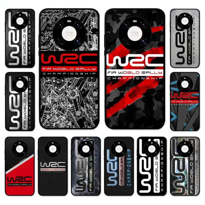 

WRC Rally Racing logo Phone Case For Huawei Nova 7 Se 5 3i 3e 3 2 5i Mate 10 20 Lite 30 40 Pro 20x 9 Cover