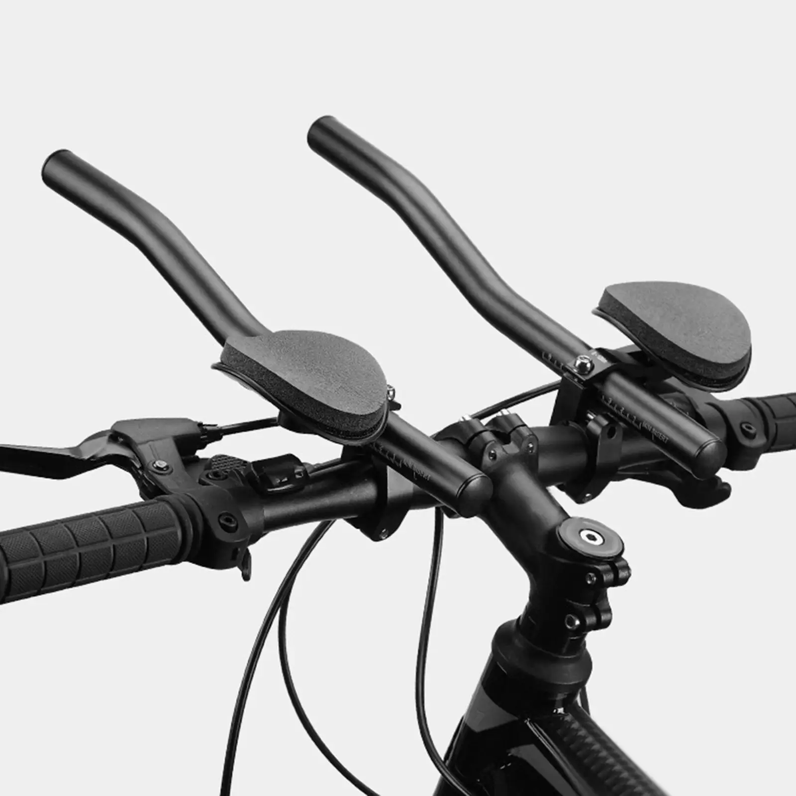

Durable Bike Rest Handlebars Bars Bicycle Arm Adjustable Distance Riding Racing MTB Bike