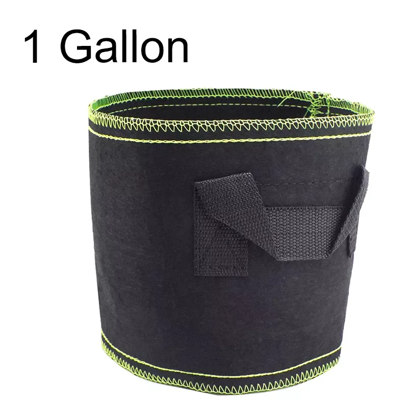 

1Gal plant grow bag floor flower pot seeds no woven fabric seeds cultivo plant vegetable Garden tools nursery pots gardening Q1