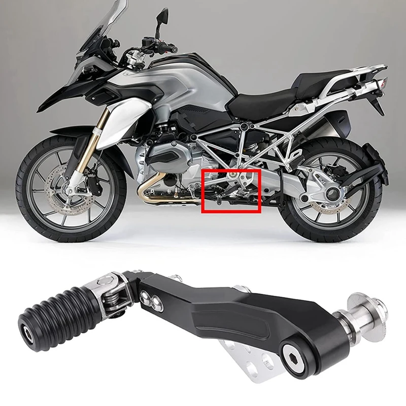 

Motorcycle CNC Aluminum Adjustable Folding Gear Shifter Shift Pedal Lever For-BMW R1200GS LC R1200GS ADV 2013-18