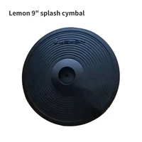 china cymbal lemon cymbal 9inch dual zone crash cymbal with choke for electronic drum percussion instruments drums instrument