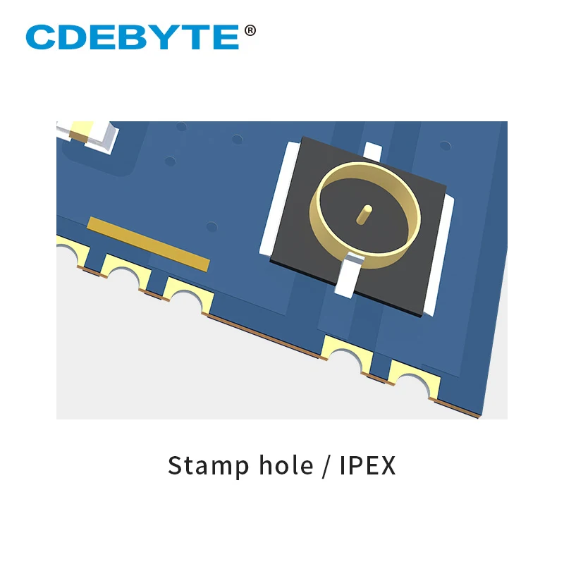 E78-400M22S1A ASR6505 433MHz LoRa модуль LoRaWAN SoC SX1262 IPEX Печать отверстие IoT беспроводной датчик