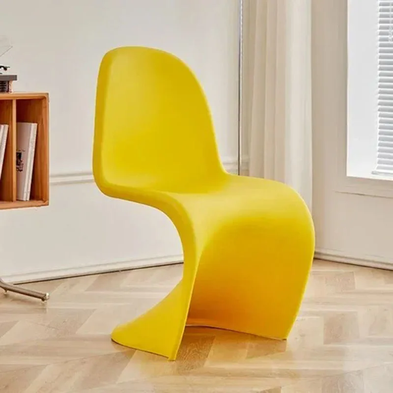 Пластиковые дизайнерские обеденные стулья прозрачные скандинавские ленивые