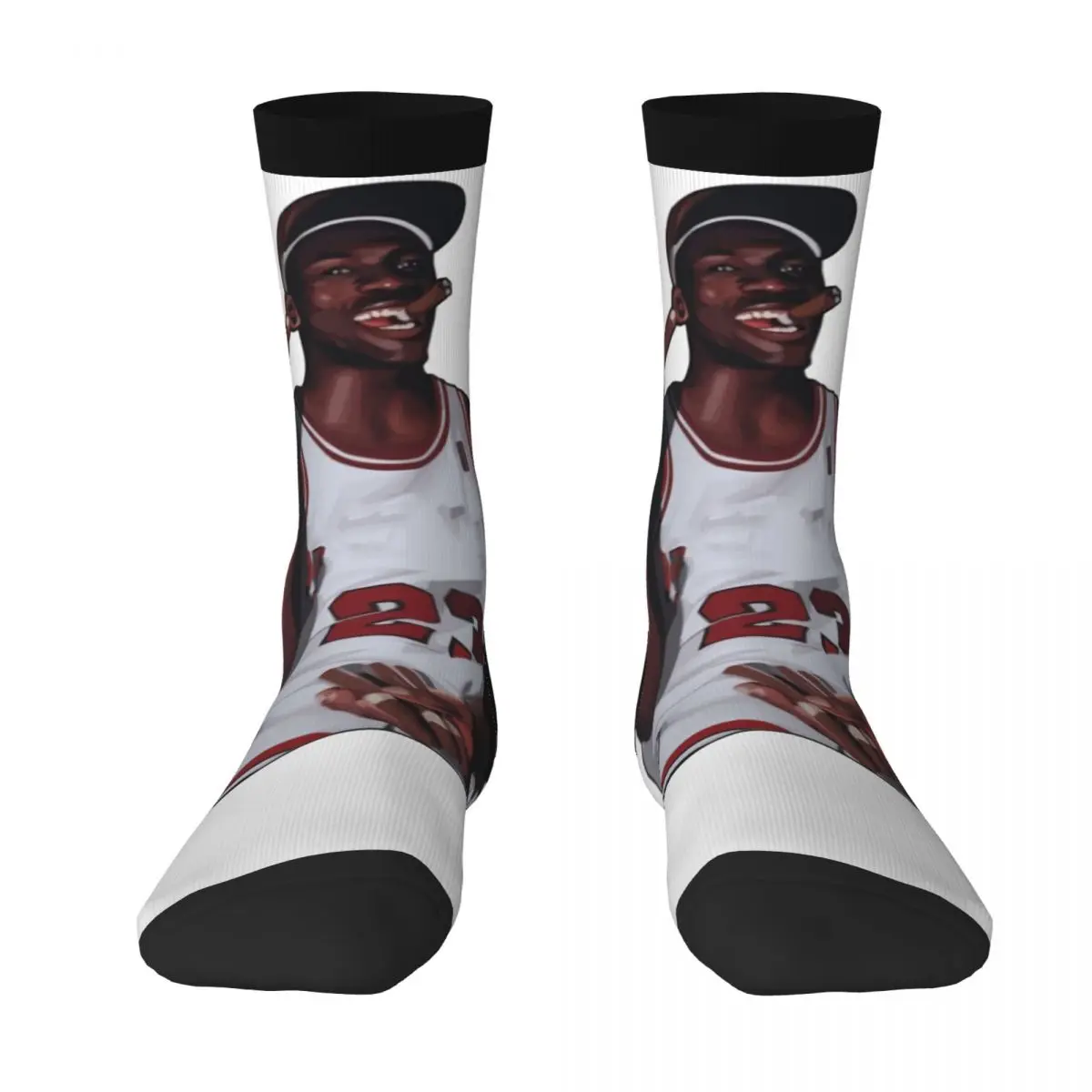

Top Quality 2023 Basketball Stars Michaeler And Jordans (18) Adult Socks Drawstring Backpack Compression Socks Funny Novelty