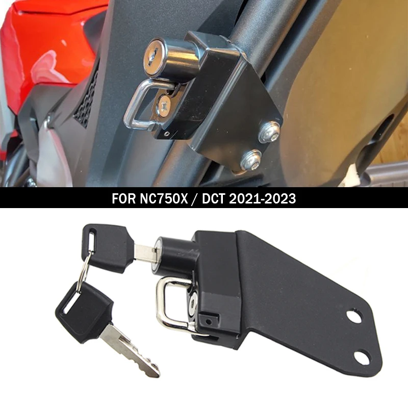 Для Honda NC750X NC750 X NC 750X 2021 2022 2023 мотоциклетный крючок для замка шлема с 2 ключами