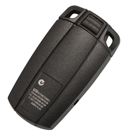 Jinyuqin Car Cheie de la distanță Shell pentru BMW E61 E90 E82 E70 E71 E87 E88 E89 X5 X6 pentru 1 3 5 Serie 6 Înlocuiți cu 3 butoane Smart Cheie Buton