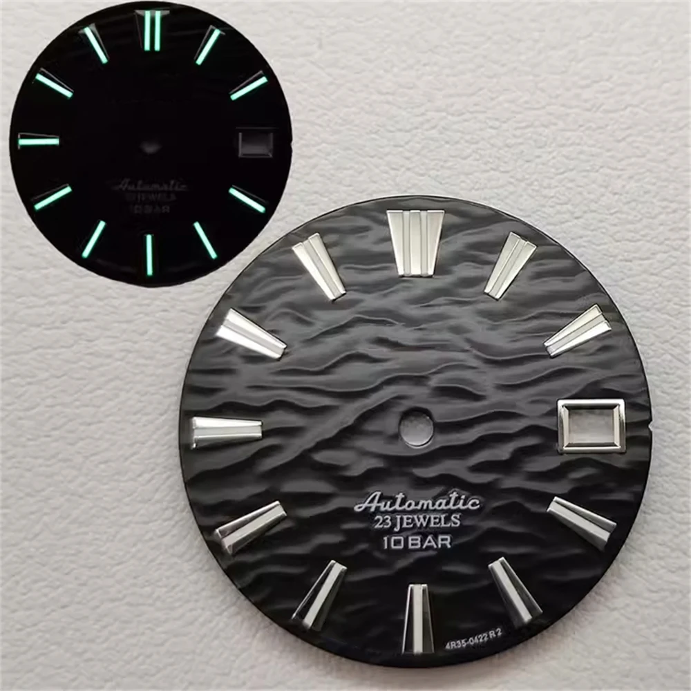 

New Nh35 Dial 28.5mm BGW9/C3 Luminous Watch Dial for NH35 NH36 4R 6R Movement Watch for Men Watch Faces Modified Accessories