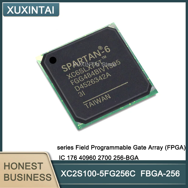 

5 шт./лот XC2S100-5FG256C XC2S100 series Field программируемый шлюз (FPGA) IC 176 40960 2700 256-BGA