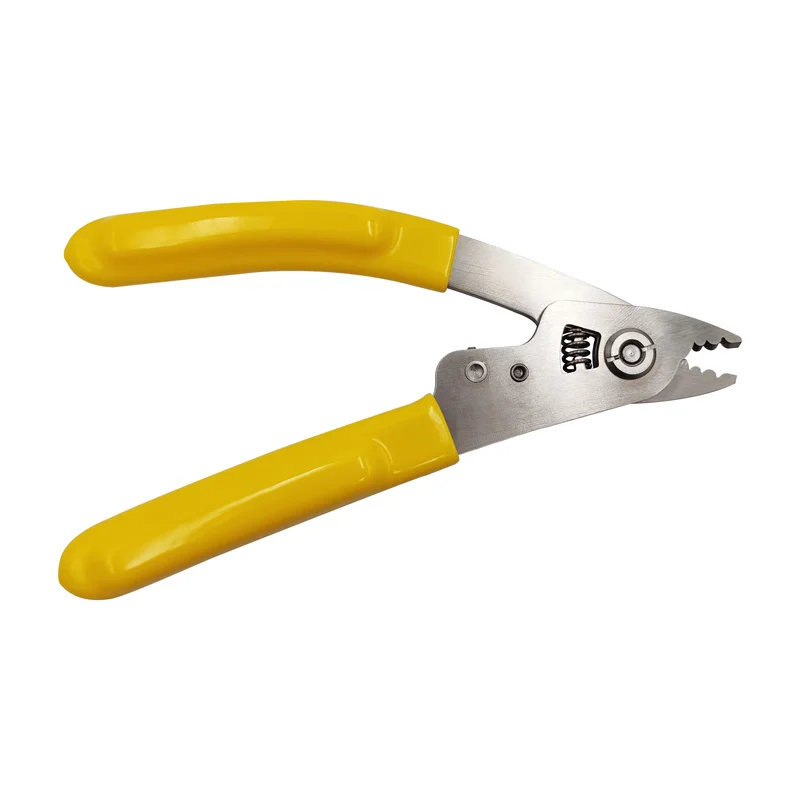 Newest HY33 Stainless Steel Fiber Optic Stripper Professional Fiber Optic Tool Stripper 3 Holes Drop Cable Stripper