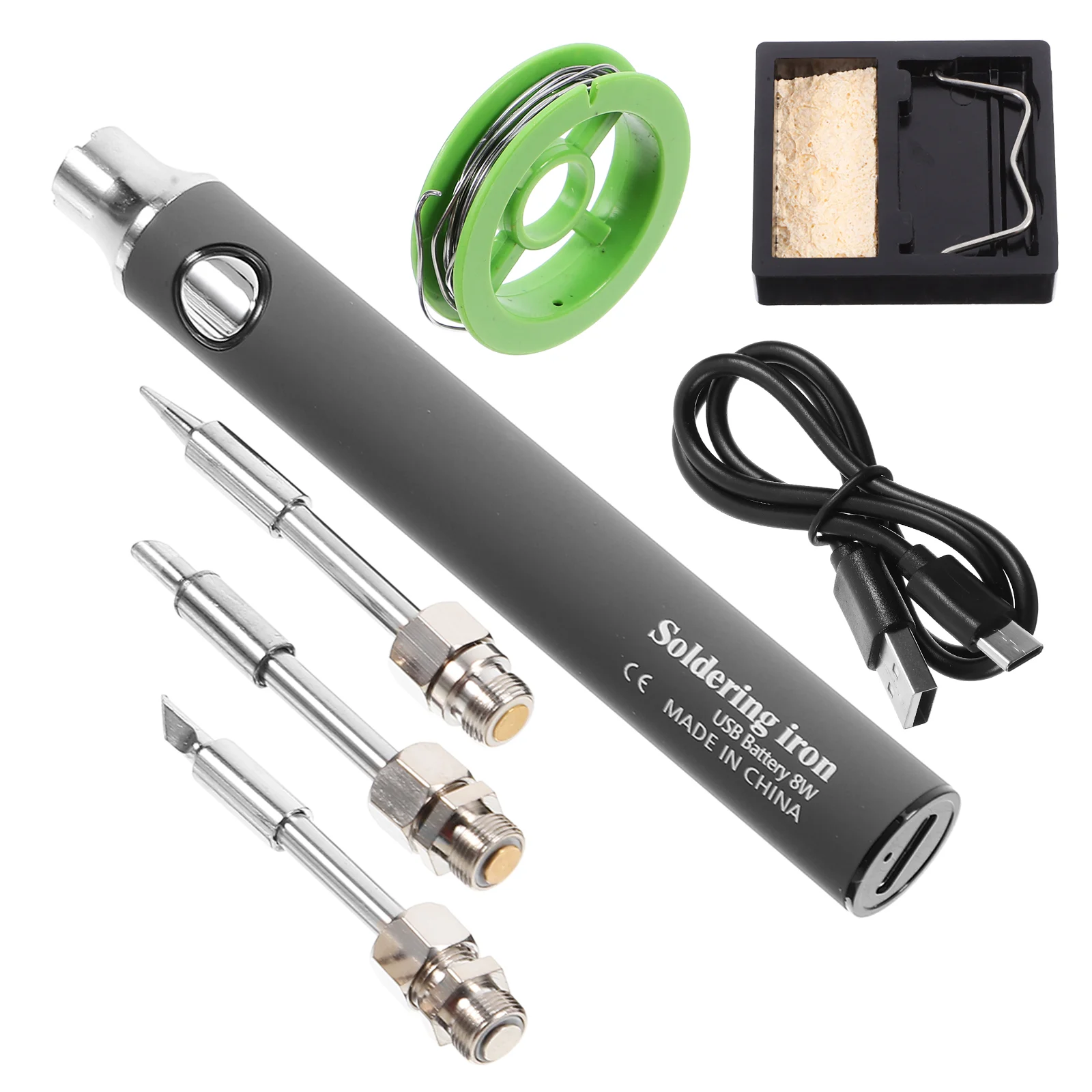 1 комплект беспроводной паяльник с питанием от USB портативный сварочный