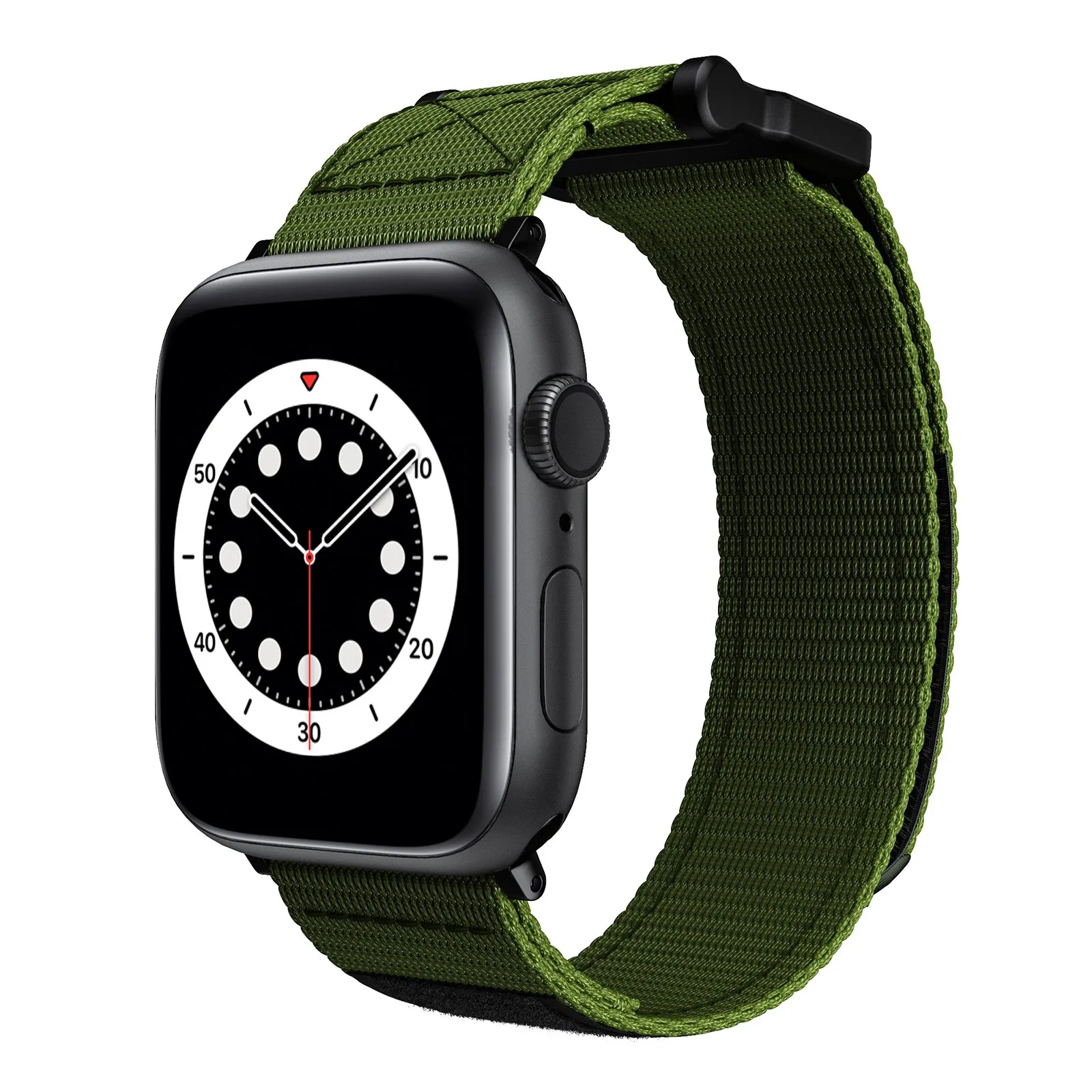

Nylon Woven Strap For IWatch Series 7 Watch Strap Adhesive Nylon Replacement Wristbands For Women Wristbands Sweatbands Women