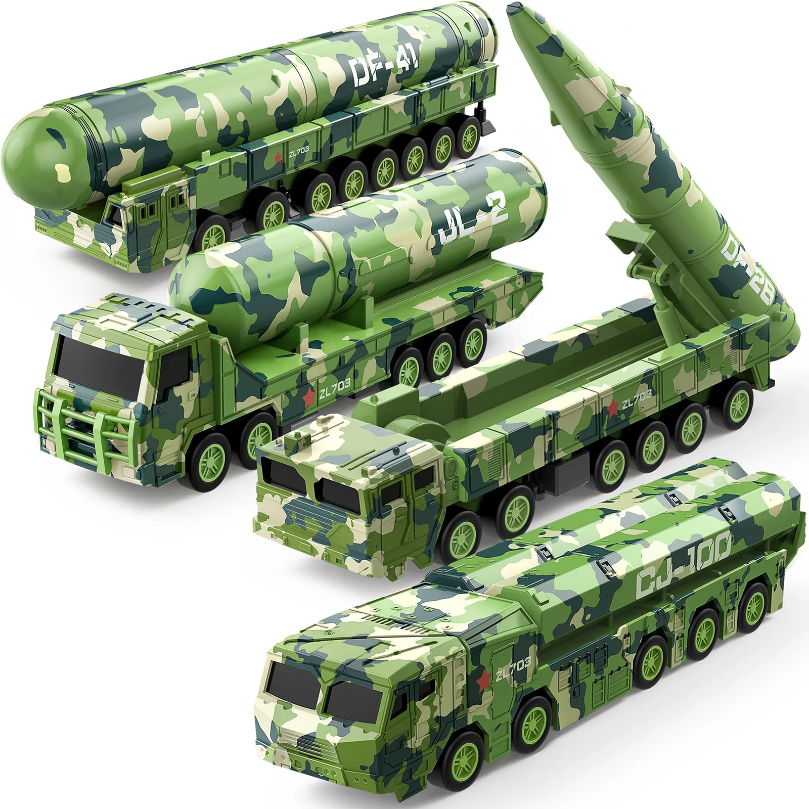 

4 шт., детский военный автомобиль