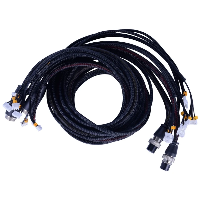 

7Pieces Stepper Motor Wire Extension Cable Connector for 3D Printer CR-10 CR-10S CR-10 S4 CR-10 S5 Upgrade Parts Dropship