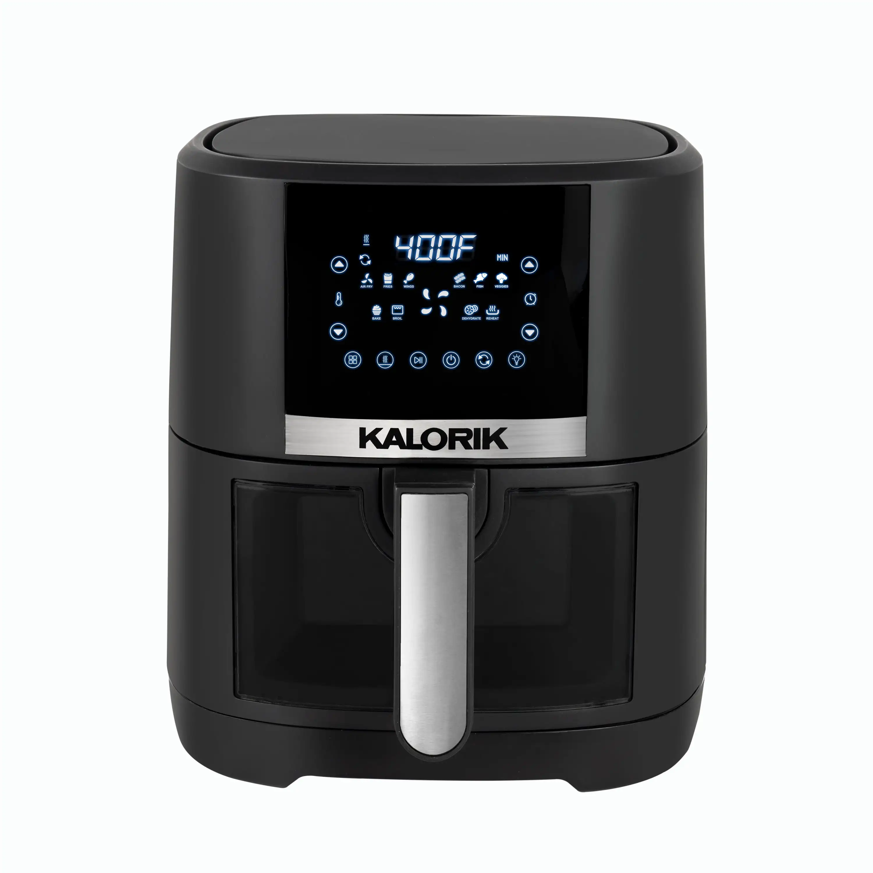 

® 5 qt Digital Air Fryer with Viewing Window, Black
