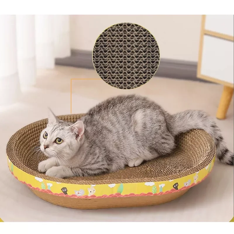

NEW Cat Scratcher Cat nest Board Cat Scratch for Sharpen Nails Scraper Cats Tree Cat Toys Chair furniture Protector Multifunctio