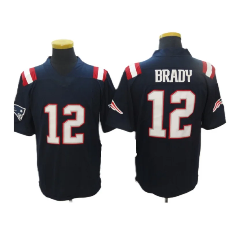 

Vintage American Football Jerseys No.12 Name And Number Are Embroidered Styles High Quality Tops Free Shipping