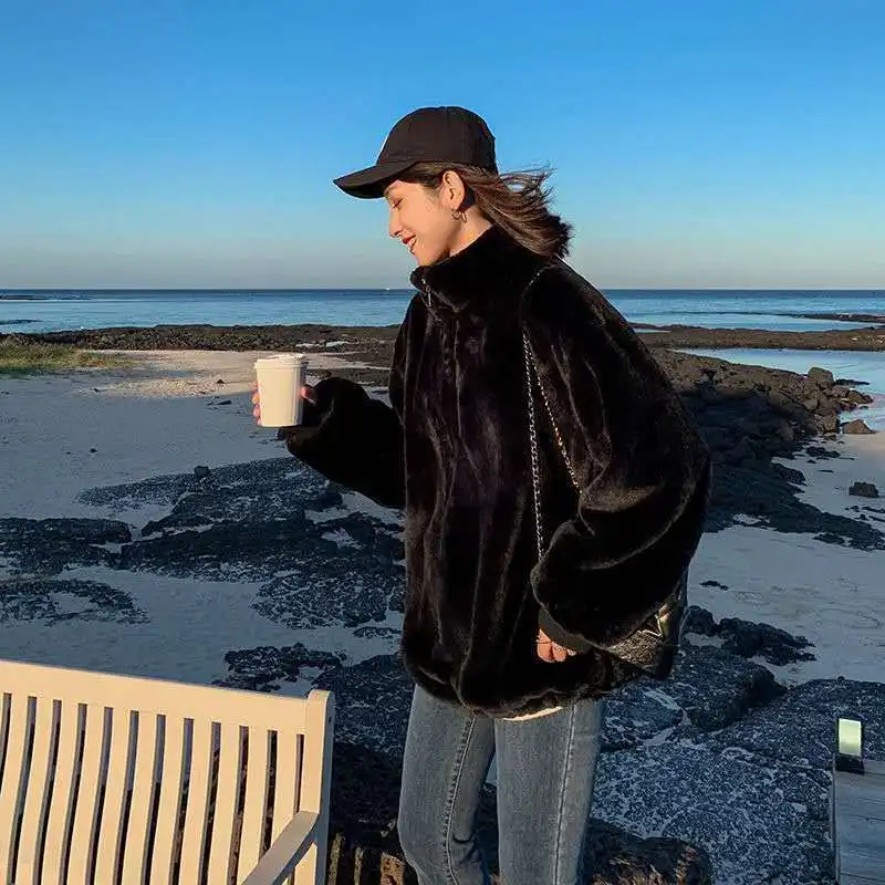 Fur Coat Women 2022 Thicken Coats Warm Fur Coat Korean Winter Coat for Women Jacket Women Faux Fur Coat Fur Jacket Fur for Women