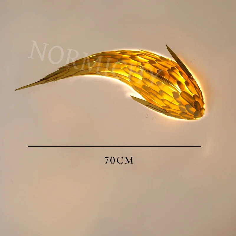 

Настенный светильник NORMICHY в форме рыбы