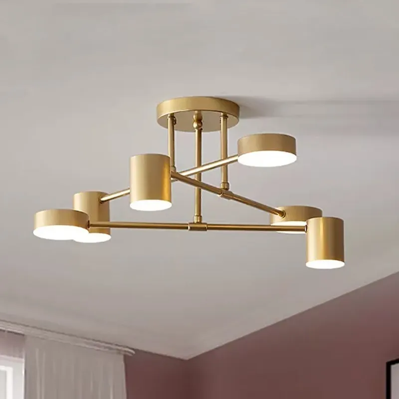 

Modern LED Ceiling Chandelier 6 Heads Hanging Lamp Light Fixtures For Ceiling Dining Living Rooms Bedroom Hall Home Decor Indoor