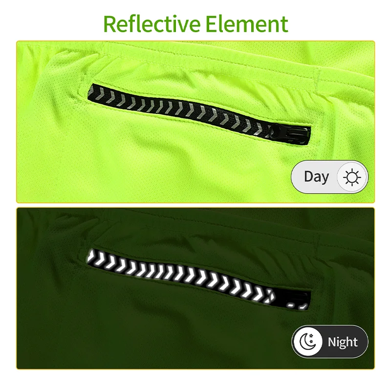 Мужская велосипедная рубашка BERGRISAR дышащая быстросохнущая с короткими рукавами