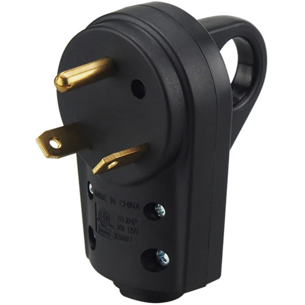 

50a Plug RV Plug Handle Power Plug Male Plug Trailer Plug Abs Easy Unplug Design RV Plug RV Plug Male Electrical Adapters