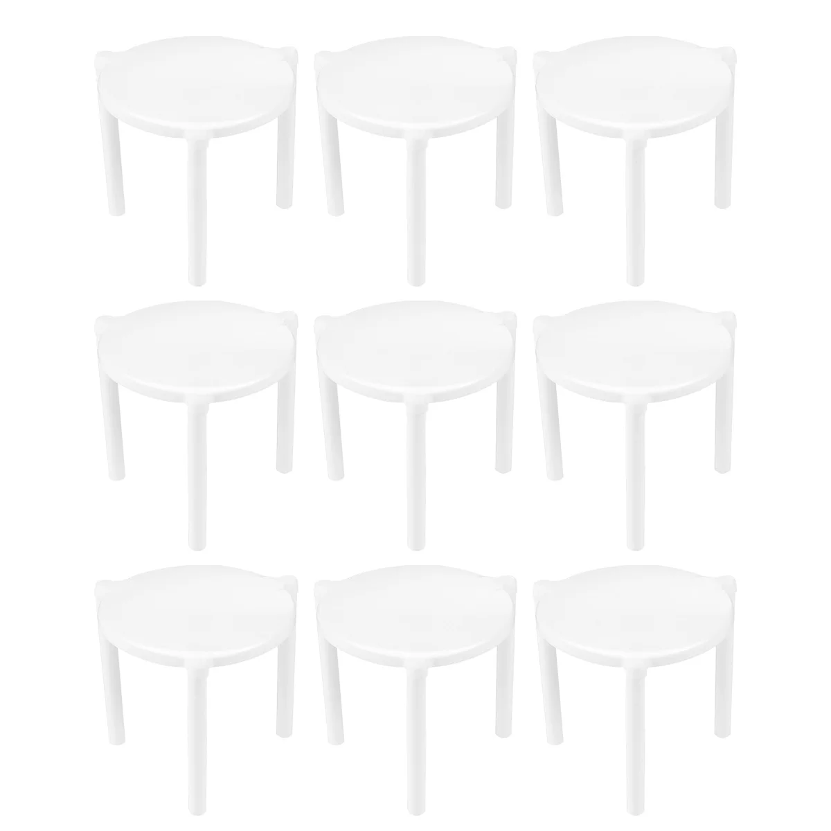 

Pizza Stand Saver Tripod Box Stack Plastic Support Stands Tabletop Table Takeout Takeaway Frame Tray Tables Pie Boxes White