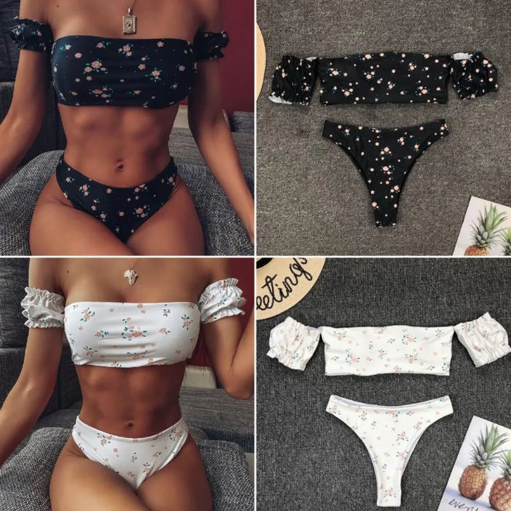 

Женские и мужские купальники с открытыми плечами